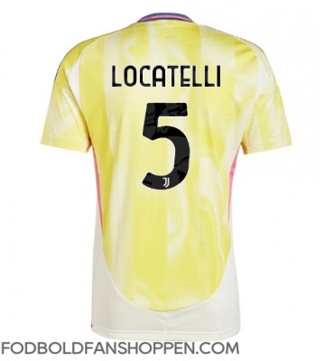 Juventus Manuel Locatelli #5 Udebanetrøje 2024-25 Kortærmet